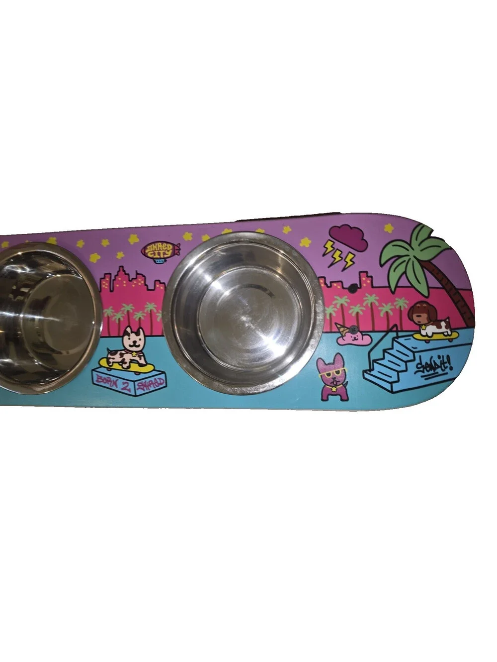 JIBY DOG CREW SHRED CITY PALM TREES 